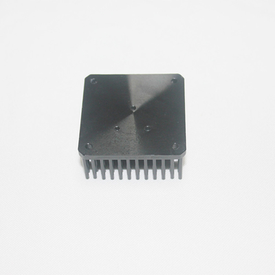 Square Cold Forged Heat Sink Anodizing Black Color For Video Camera