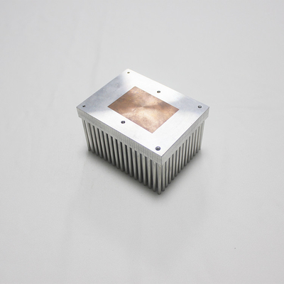 Copper Aluminum Compound Cold Forged Pin Fin Heat Sink For Big Power Equipment