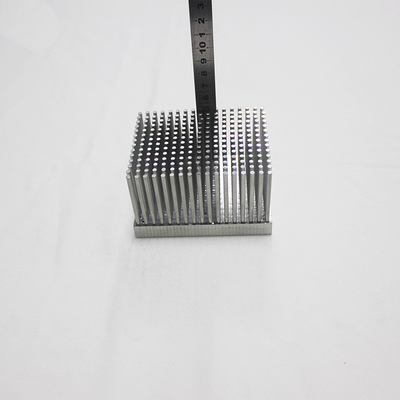 Copper Aluminum Compound Cold Forged Pin Fin Heat Sink For Big Power Equipment