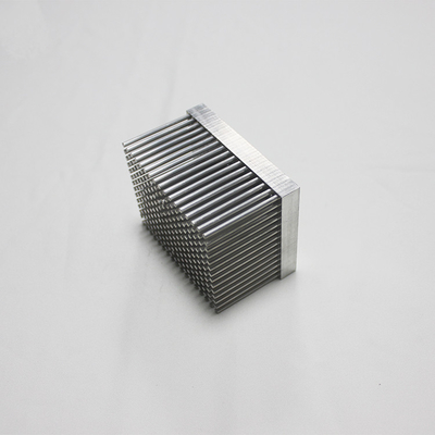 Copper Aluminum Compound Cold Forged Pin Fin Heat Sink For Big Power Equipment