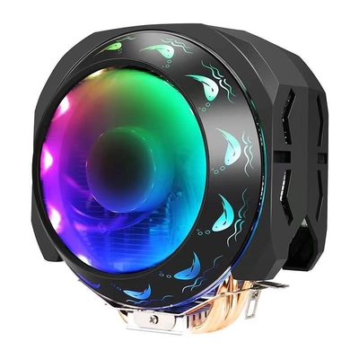 ODM AL1050 Black CPU Air Cooler , RGB lighting Radiator CPU Cooling