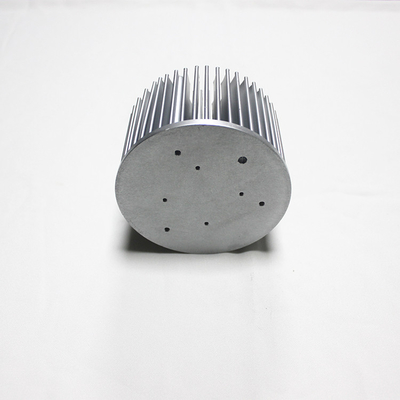 ODM Round Pin Fin Cold Forged Heat Sink For Electronic Equipment Clear Anodizing