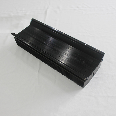 Black Anodized Al6063 Skived Fin Heat Sink For CNC Machine Anti Corrosion