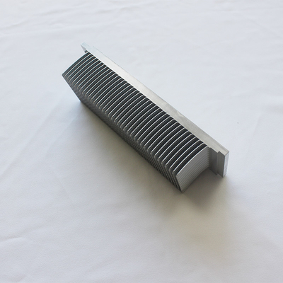Wave Zipper Skived Fin Heat Sink AL1050 For Electronic Equipment ISO9001