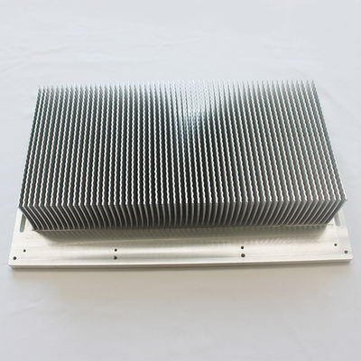 Al1050 Wave Aluminum Profile Heat Sink With Fins CNC Precision Machining