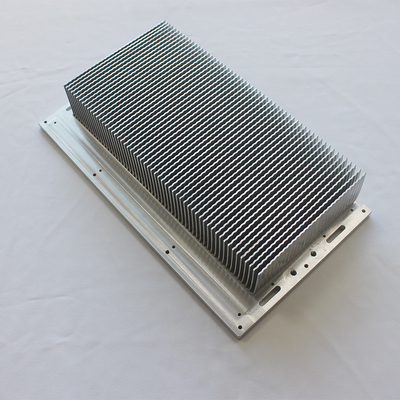 Al1050 Wave Aluminum Profile Heat Sink With Fins CNC Precision Machining