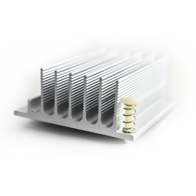 Anodizing Clear Aluminum Extruded Heat Sink With Pin Fin Anti Oxidation