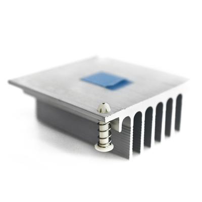Anodizing Clear Aluminum Extruded Heat Sink With Pin Fin Anti Oxidation