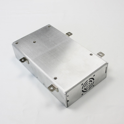 Aluminum Die Cast Sheet Metal Housing With Riveting Bracket ISO9001 OEM