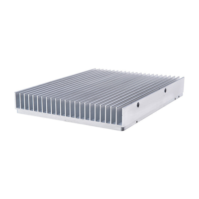 Clear Anodizing Aluminum Profile Heat Sink With CNC Exact Dimension