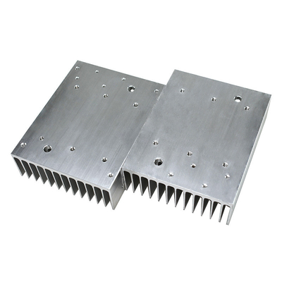 ISO9001 Brushing Extruded Heat Sink Profiles With Wood Precision Machining