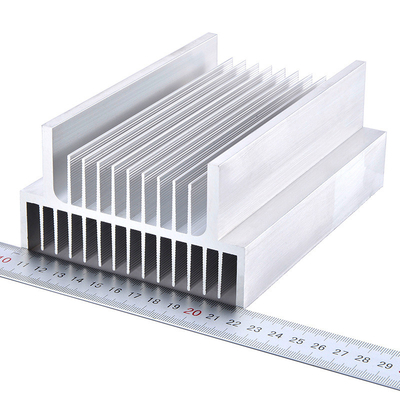 AL6063-T5 Customized Heat Sink Profiles Aluminium For Electronics Industry